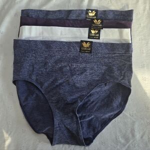 NWT 4 Pairs of Wacoal b-smooth Full Brief and Hi-Cut Brief Panties Size 2X